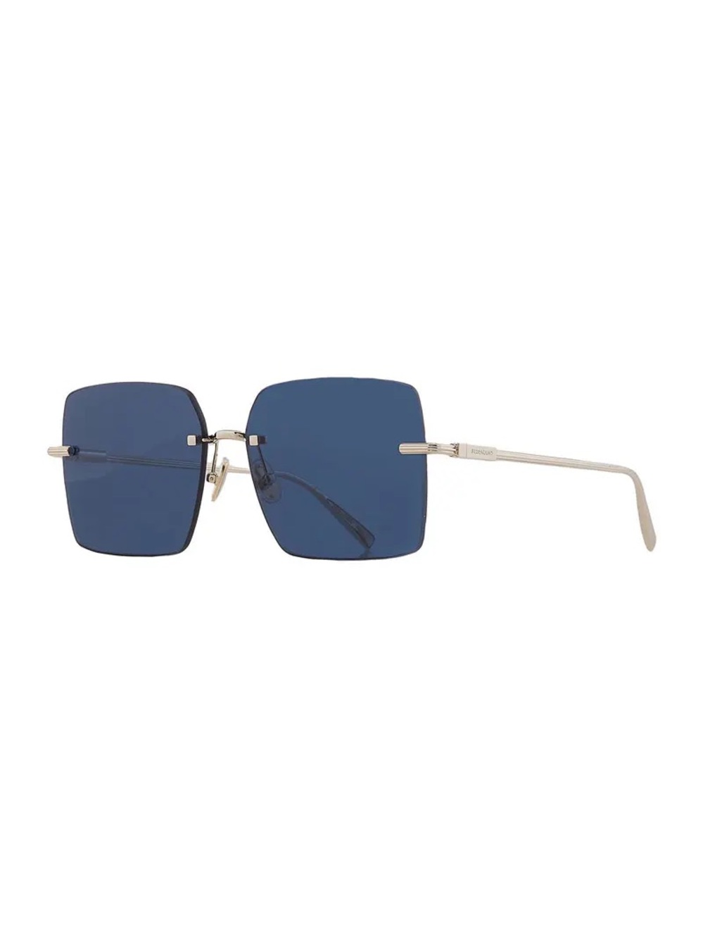 New Salvatore Ferragamo Sunglasses SF311S 743 Gold / Blue NWT